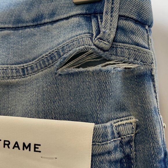 NWT Frame Denim Le Mini Boot Slit size 26 (flawed) - Picture 11 of 15